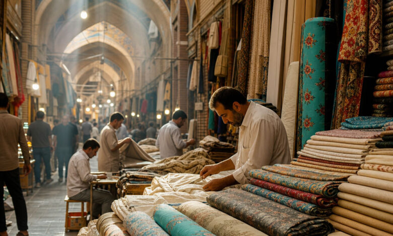بازار پارچه و پوشاک ایران؛ سنتی و آنلاین