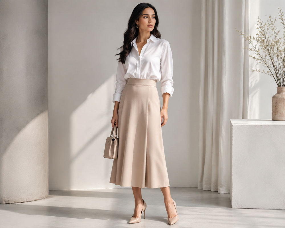 چطور دامن زنانهٔ مناسب انتخاب کنیم؟